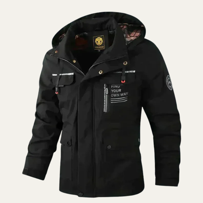 VogeLuxe | Men’s Tactical Outdoor Utility Parka Jacket
