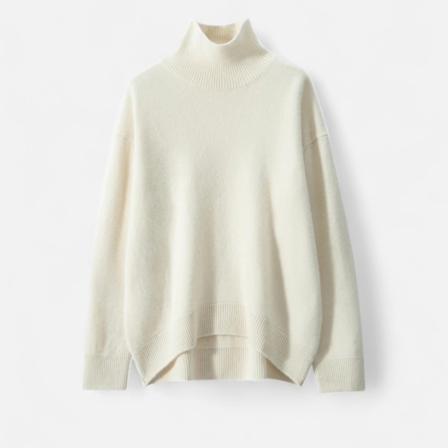 Soft Women's Turtleneck Cashmere Knit Sweater