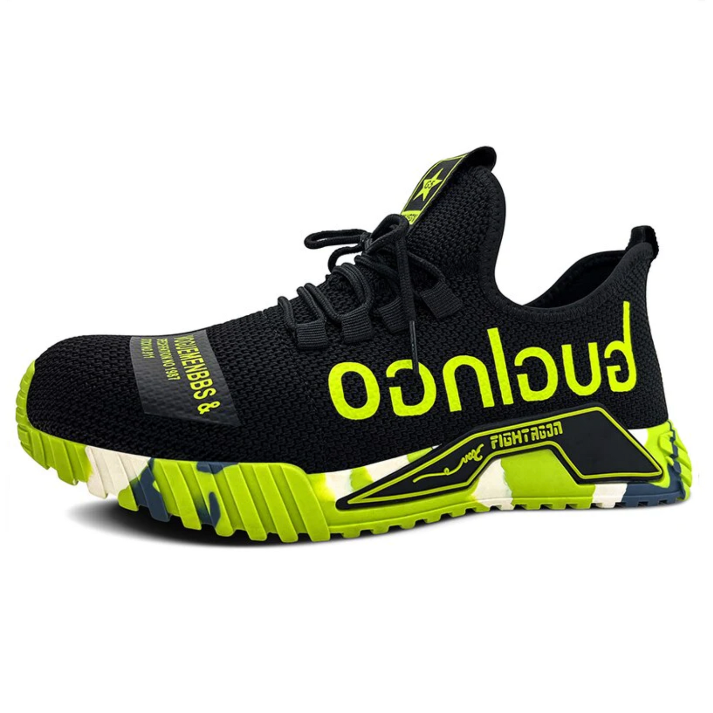 Men's Breathable Steel Toe Work Boots