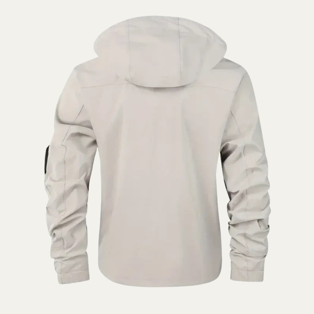 VogeLuxe | Men’s Water Resistant Hooded Urban Utility Jacket