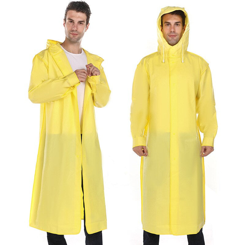 Waterproof Mens Lightweight Hooded Rain Jacket