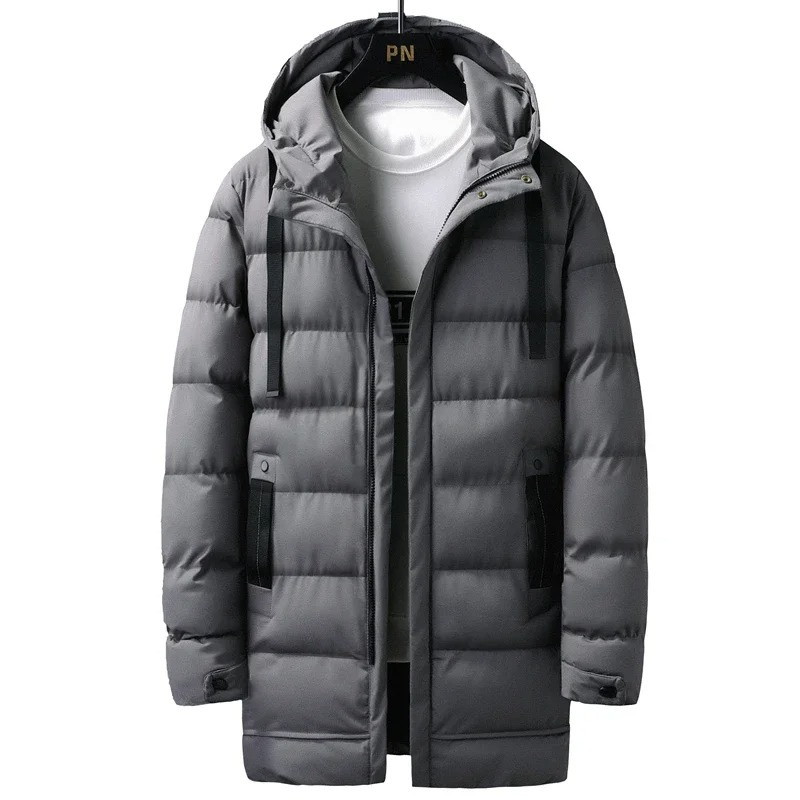 Warm Winter Puffer Coat for Men - VogeLuxe