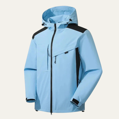VogeLuxe | Men’s Technical Waterproof Hardshell Jacket