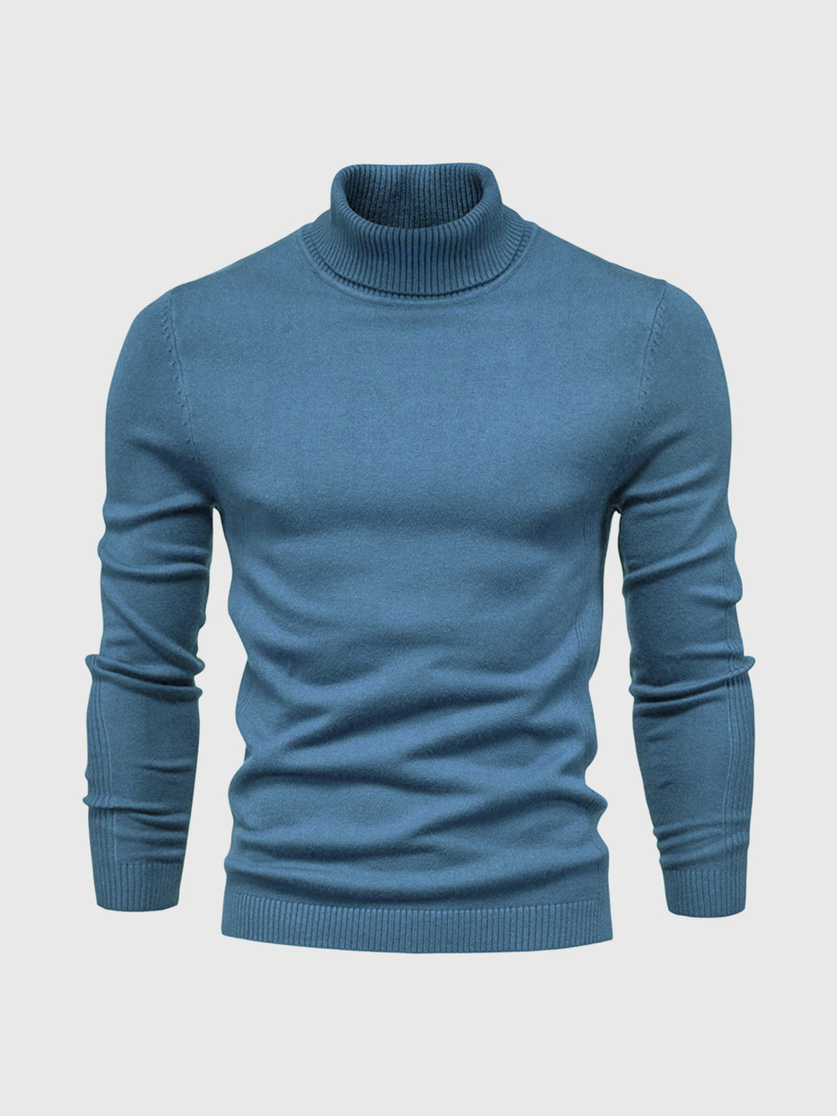 VogeLuxe | Men’s Slim Fit Lightweight Knit Turtleneck Sweater