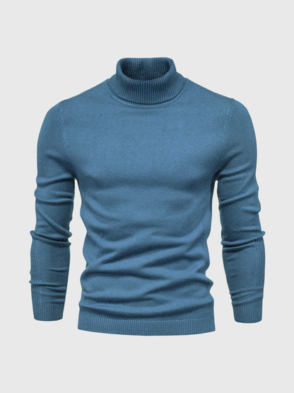 VogeLuxe | Men’s Slim Fit Lightweight Knit Turtleneck Sweater