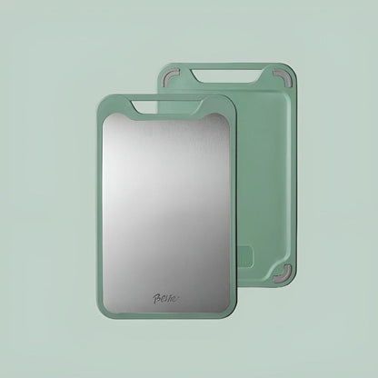 Premium Double Sided Stainless Steel Cutting Board