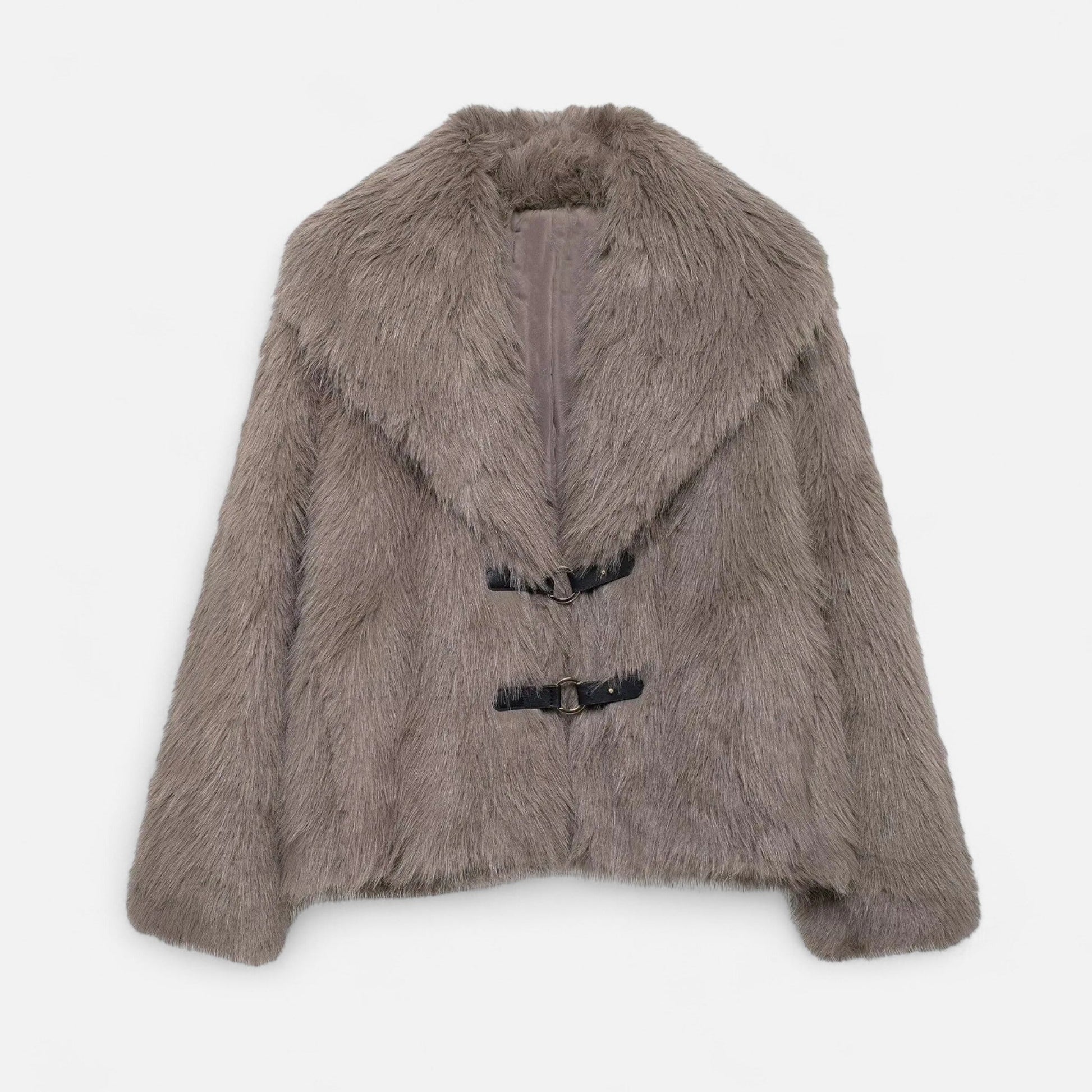 Luxurious Faux Fur Women's Winter Coat - VogeLuxe