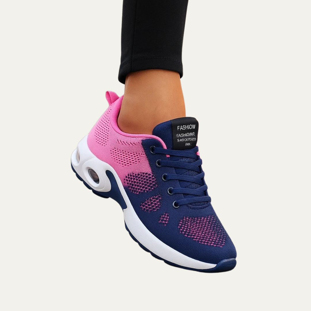 VogeLuxe | Women’s Lightweight Mesh Athletic Sneakers with Air Sole Cushioning