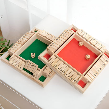 Fun Kids Math Board Game Wooden Learning Set - VogeLuxe