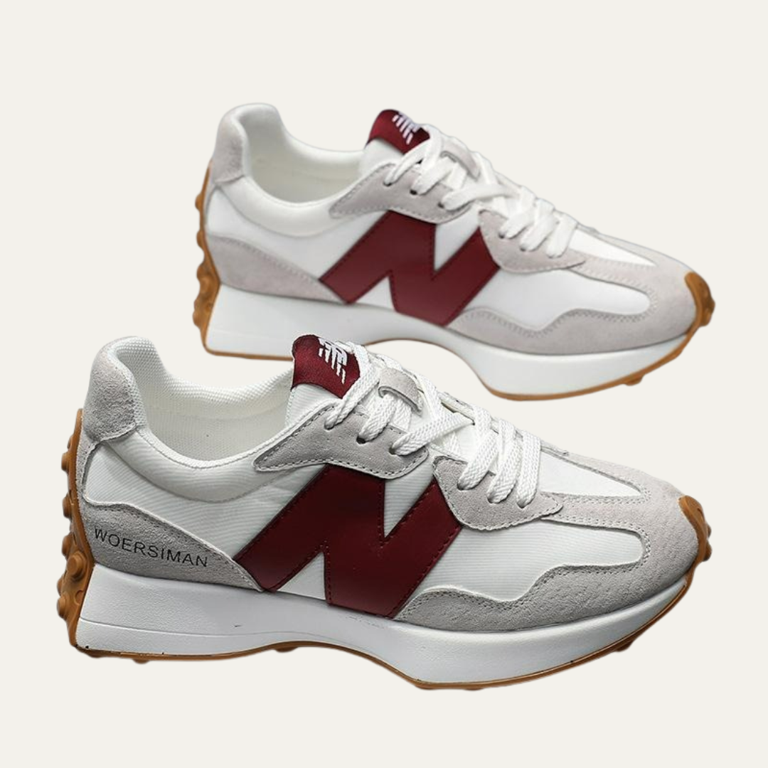 VogeLuxe | Women’s Paneled Low Top Athletic Sneakers