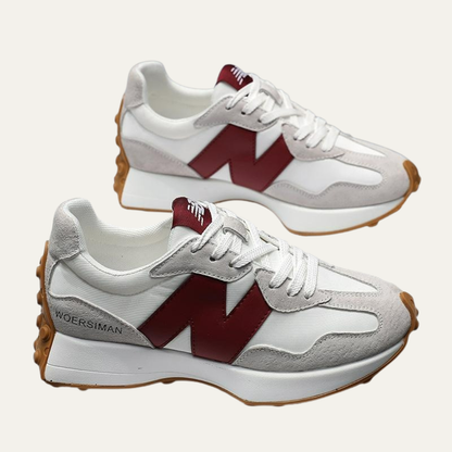 VogeLuxe | Women’s Paneled Low Top Athletic Sneakers