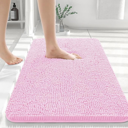 Soft Plush Bathroom Mat | Non Slip & Fast Drying Design