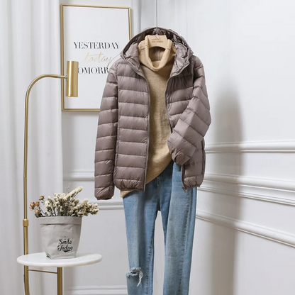 Warm Women's Down Parka Coat