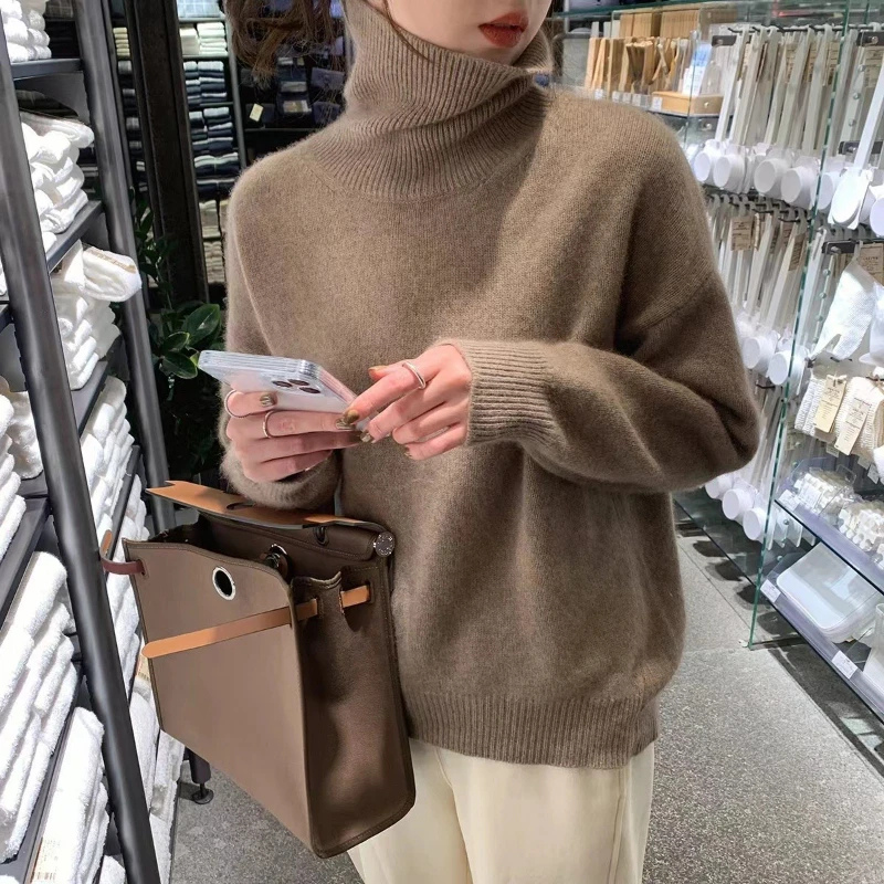 Soft Women's Cozy Winter Knit Sweater