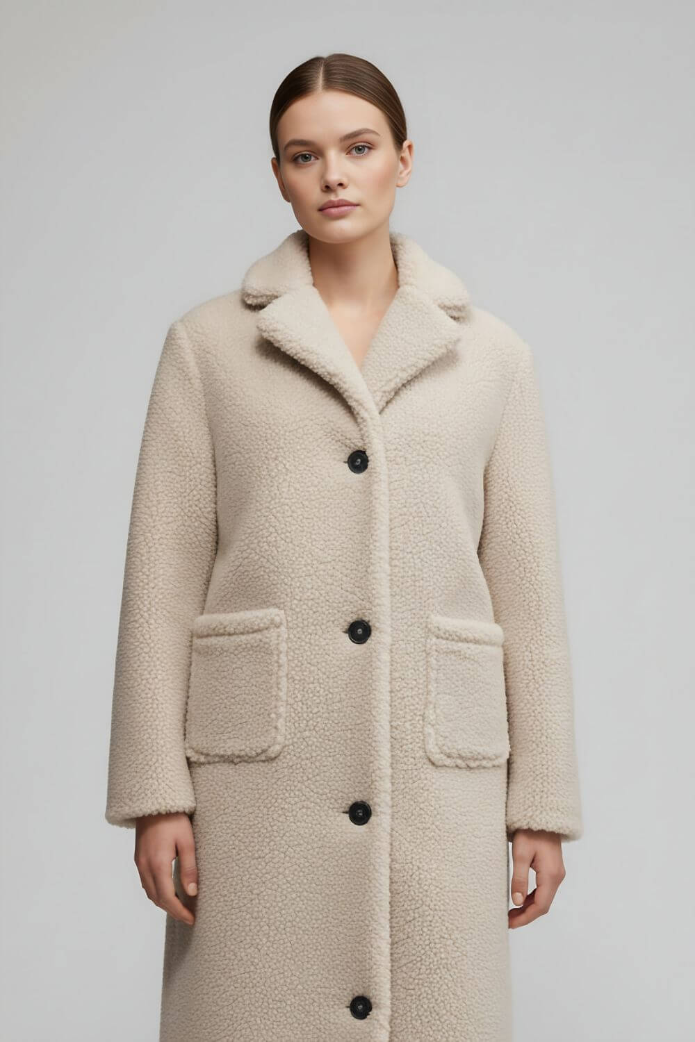 Soft Faux Fur Teddy Coat - VogeLuxe