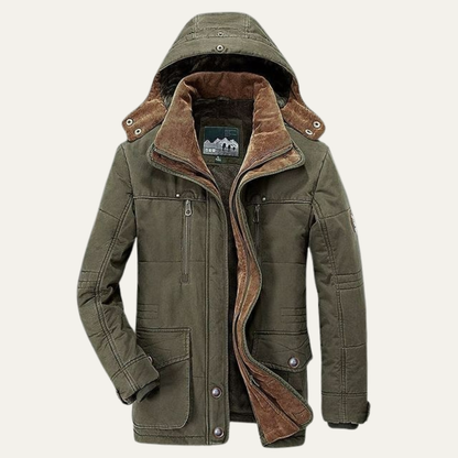 VogeLuxe | Men’s Textured Diamond Pattern Bomber Jacket