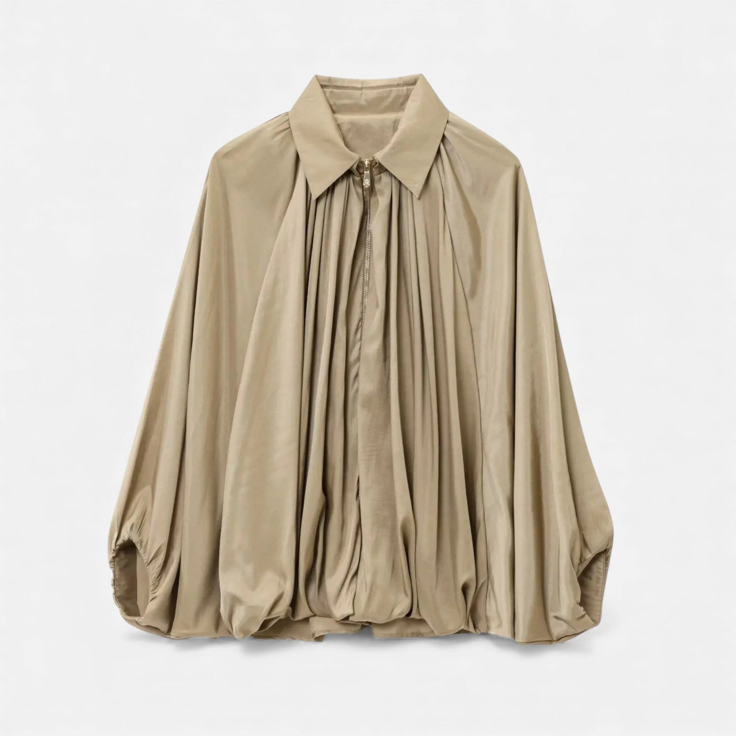 Elegant Ruffle Front Women's Blouse