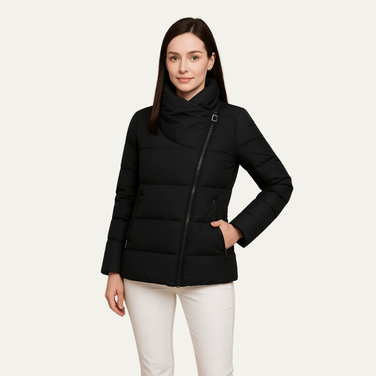 VogeLuxe | Women’s Modern Cropped Puffer
