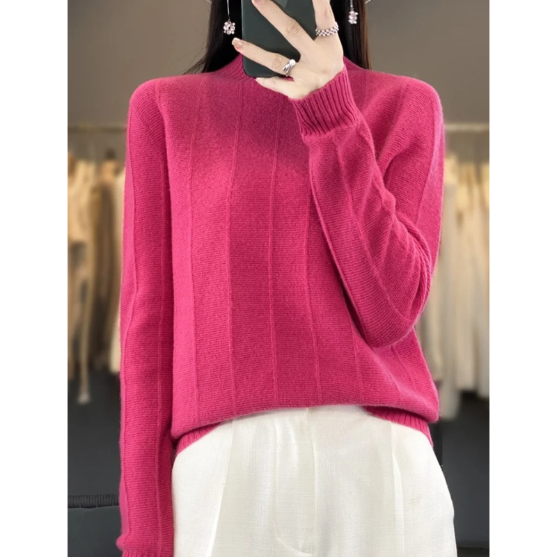 Warm Water Resistant Turtleneck Sweater for Women