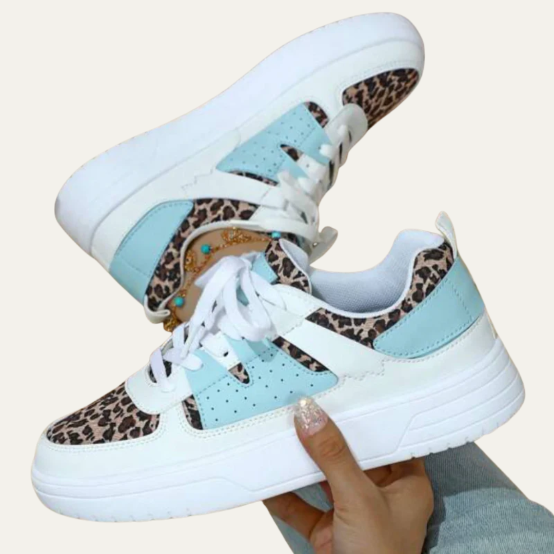 VogeLuxe | Women’s Platform Lace Up Low Top Sneakers