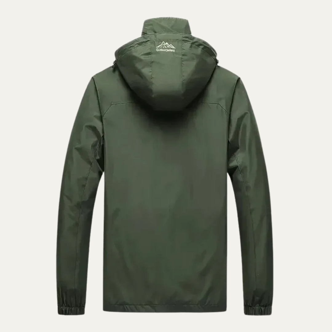 VogeLuxe | Men’s Waterproof Technical Rain Windbreaker