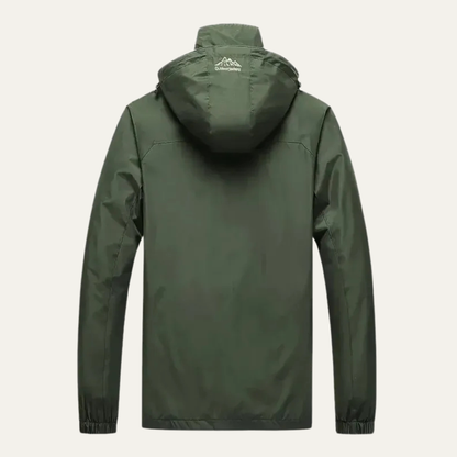 VogeLuxe | Men’s Waterproof Technical Rain Windbreaker