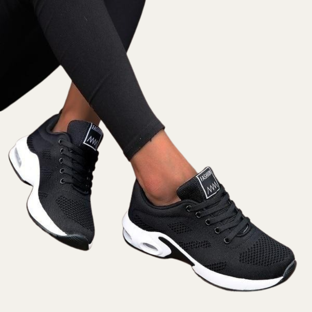VogeLuxe | Women’s Breathable Athletic Lace Up Sneakers