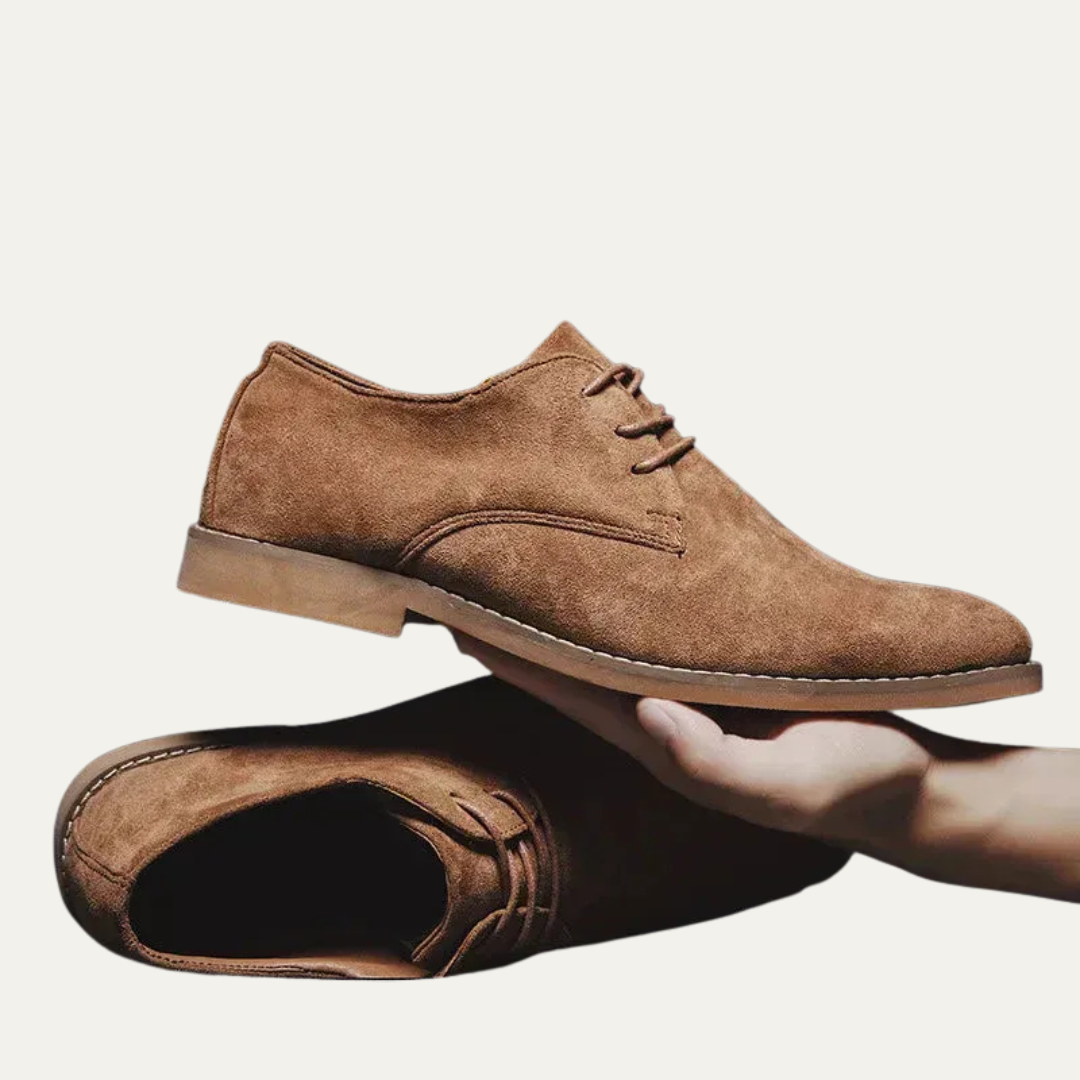 VogeLuxe | Men’s Versatile Suede Derby Shoes