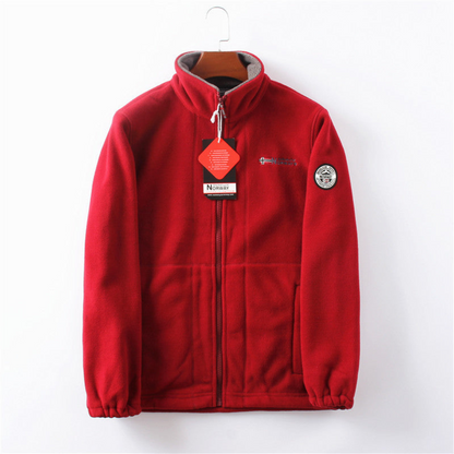 VogeLuxe | Men’s Soft Fleece Zip Jacket