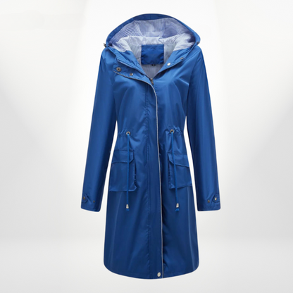 Waterproof Women's Hooded Windbreaker Jacket