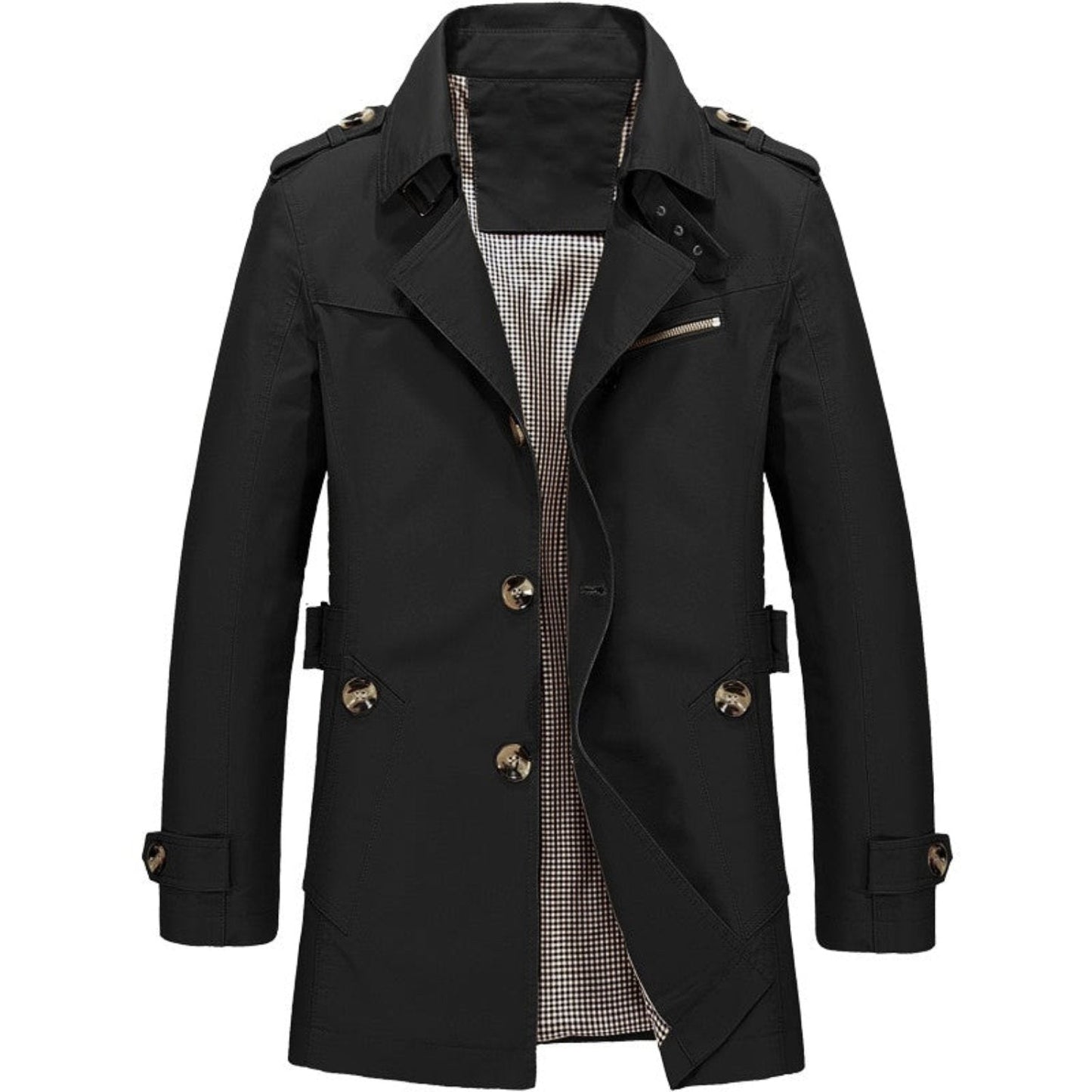 Classic Men's Long Coat
