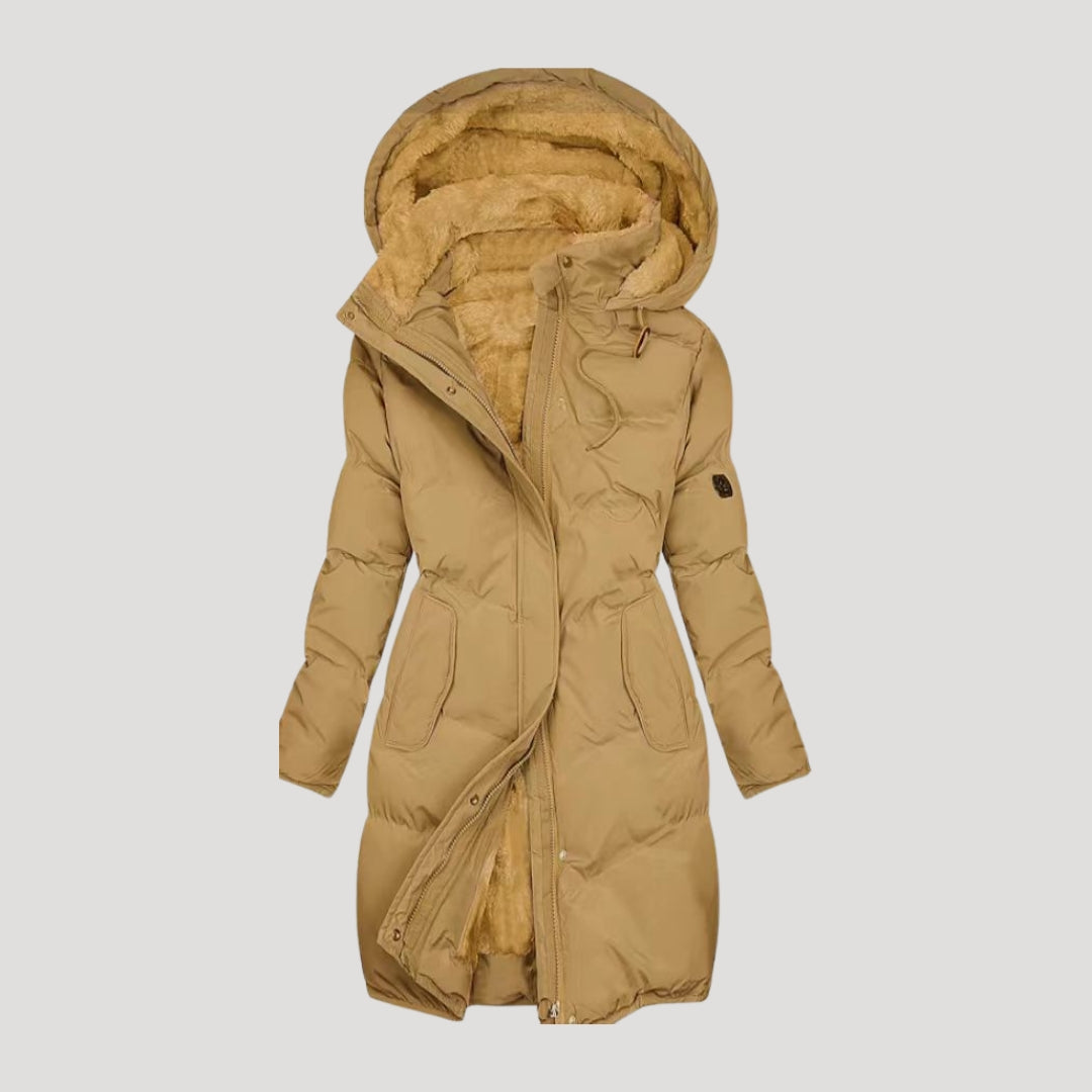 Cozy Faux Fur Insulated Women's Winter Coat - VogeLuxe