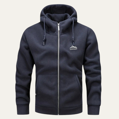 VogeLuxe | Men’s Mountain Fleece Zip Hoodie