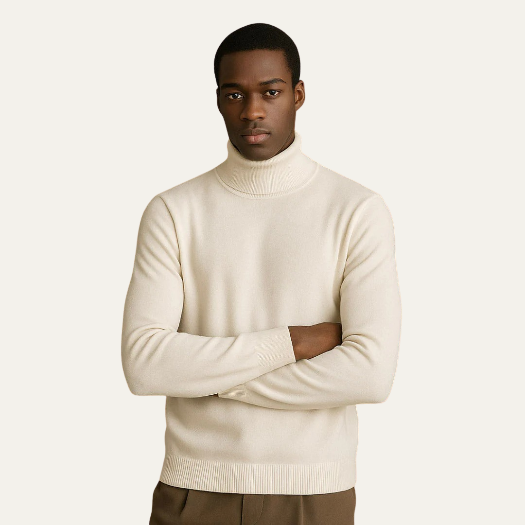 VogeLuxe | Men’s Sophisticated Turtleneck Sweater