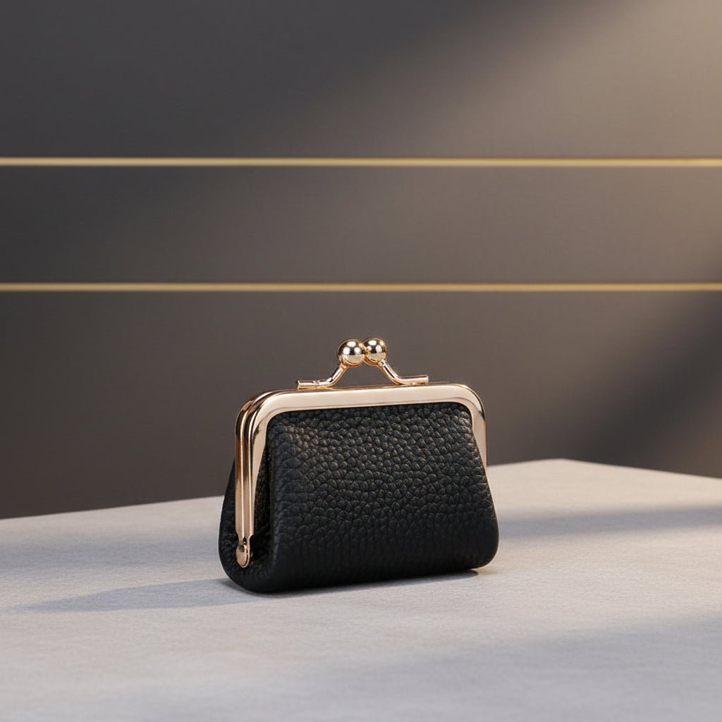 Compact Luxury Leather Jewelry Case with Lock - VogeLuxe