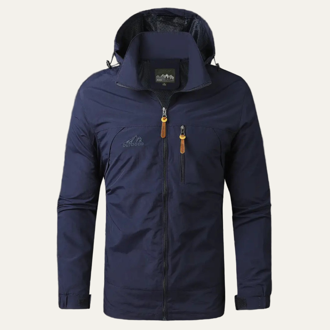 VogeLuxe | Men’s Outdoor Hooded Waterproof Jacket