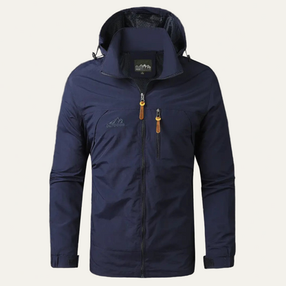 VogeLuxe | Men’s Outdoor Hooded Waterproof Jacket