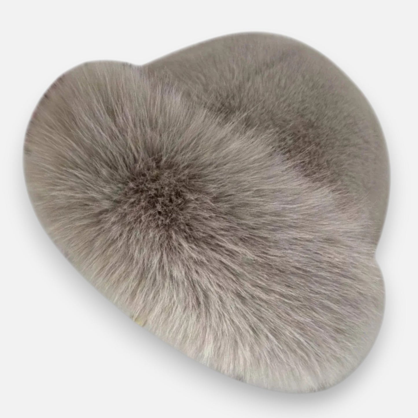 Soft Faux Fur Fisherman Beanie Hat for Women