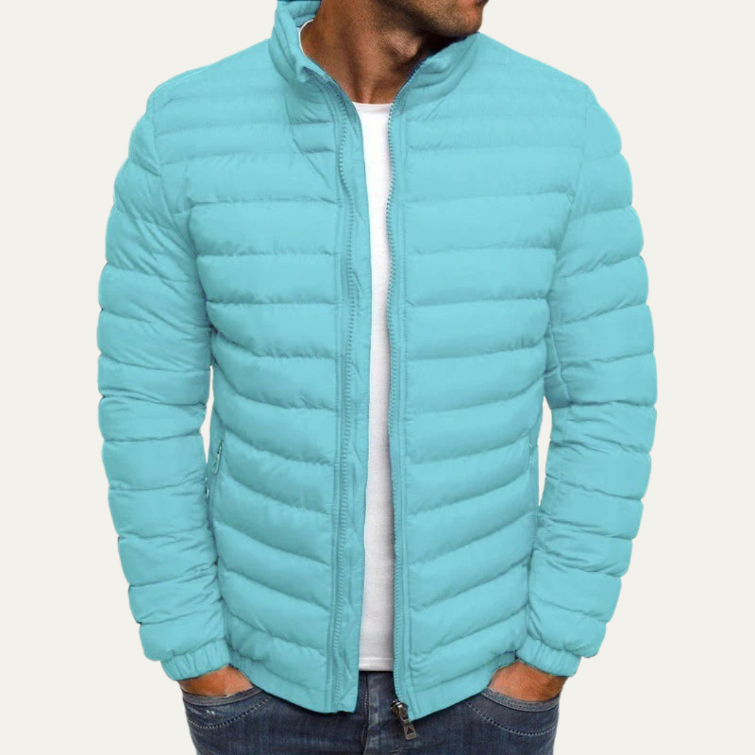 VogeLuxe | Men’s Stylish Lightweight Quilted Puffer Jacket