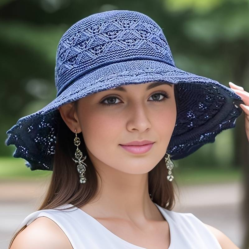 Chic Large Brim Foldable Summer Hat