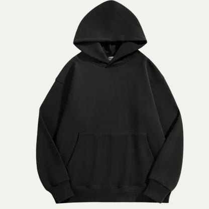 VogeLuxe | Men’s Minimalist Oversized Hoodie with Kangaroo Pocket