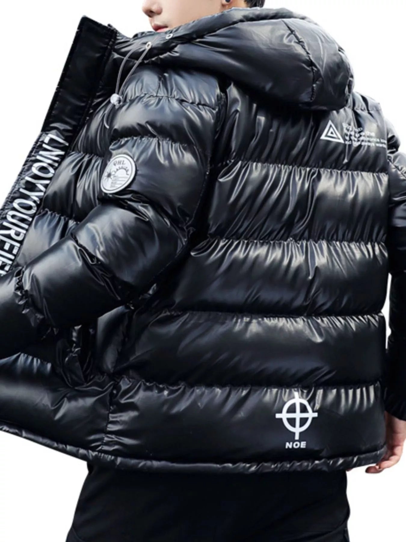 Big and Tall Insulated Puffer Coat - VogeLuxe