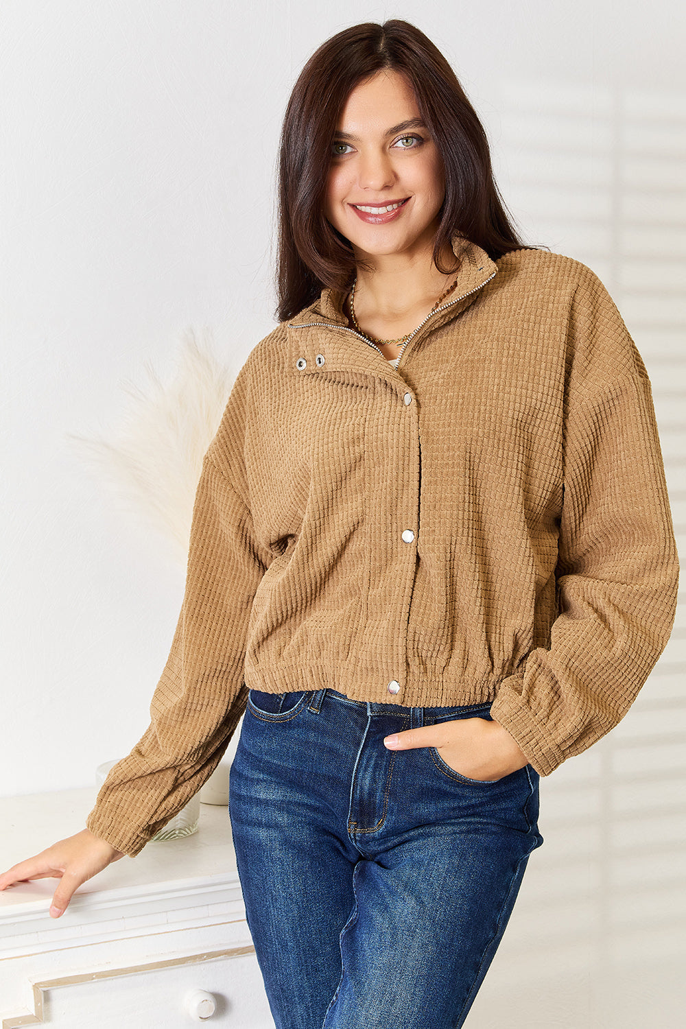 Relaxed Fit Oversized Long Jacket - VogeLuxe