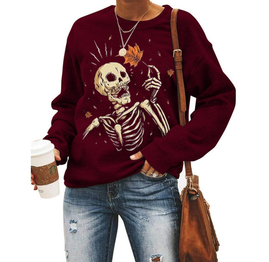 Spooky Halloween Women's Crew Neck Tee