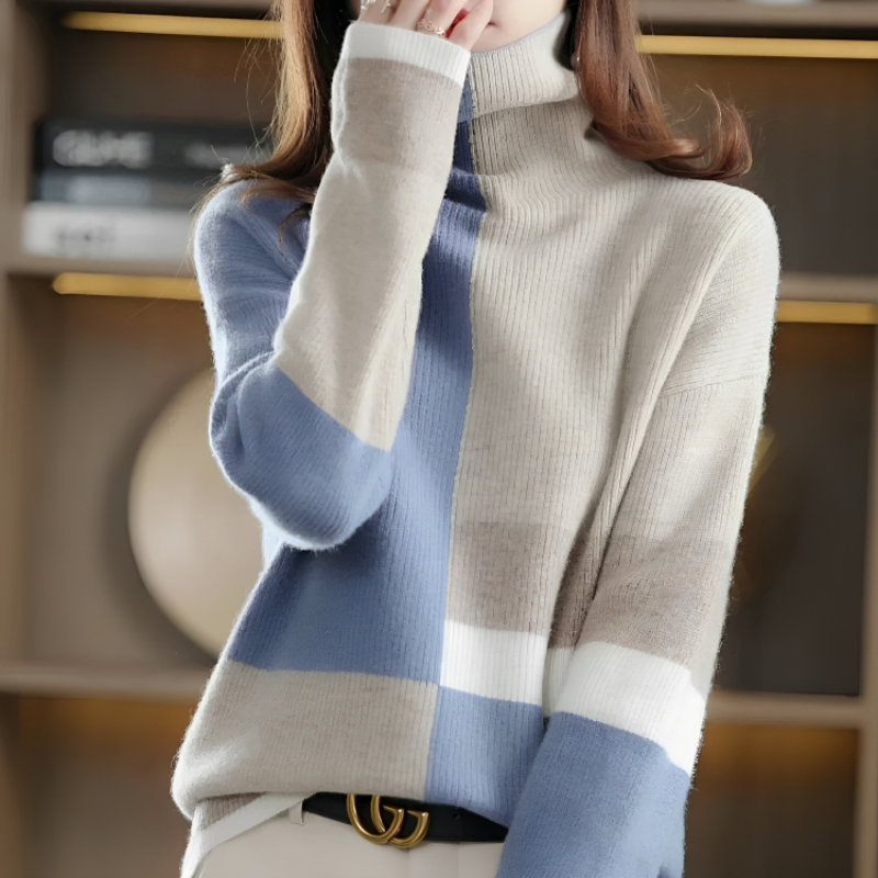 Cozy Women's Winter Turtleneck Sweater