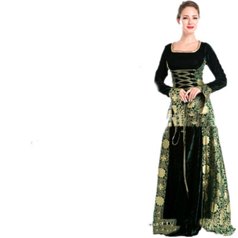 Spooky Witch Halloween Dress Costume