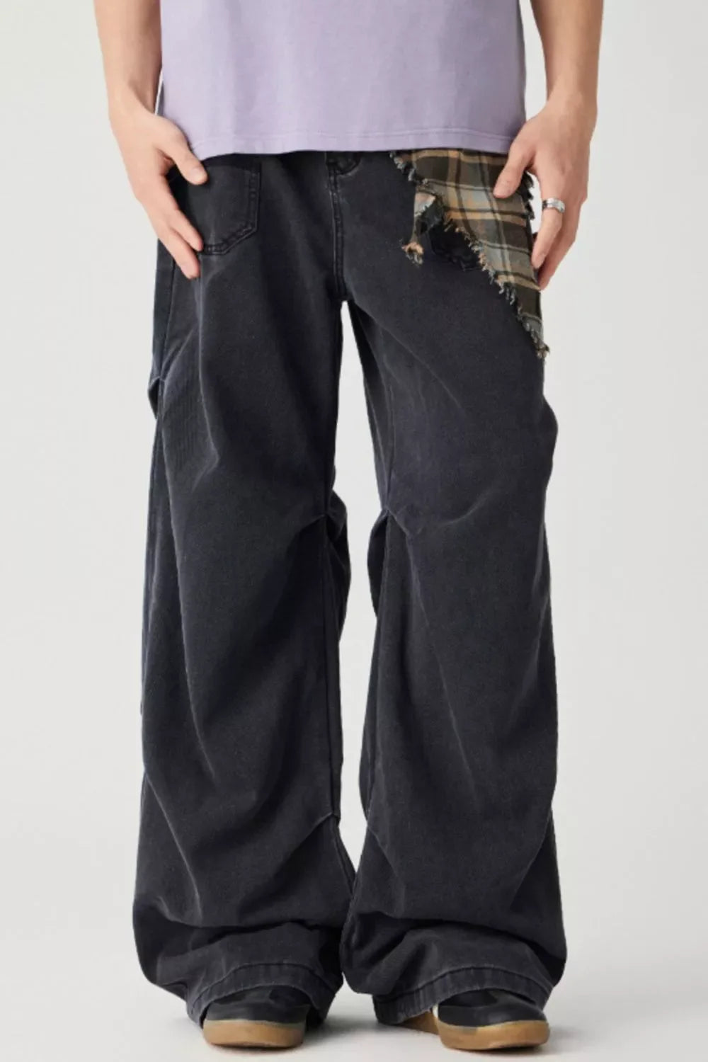 Relaxed Fit Straight Leg Jeans