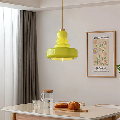Sleek Round Glass Pendant Lamp - VogeLuxe