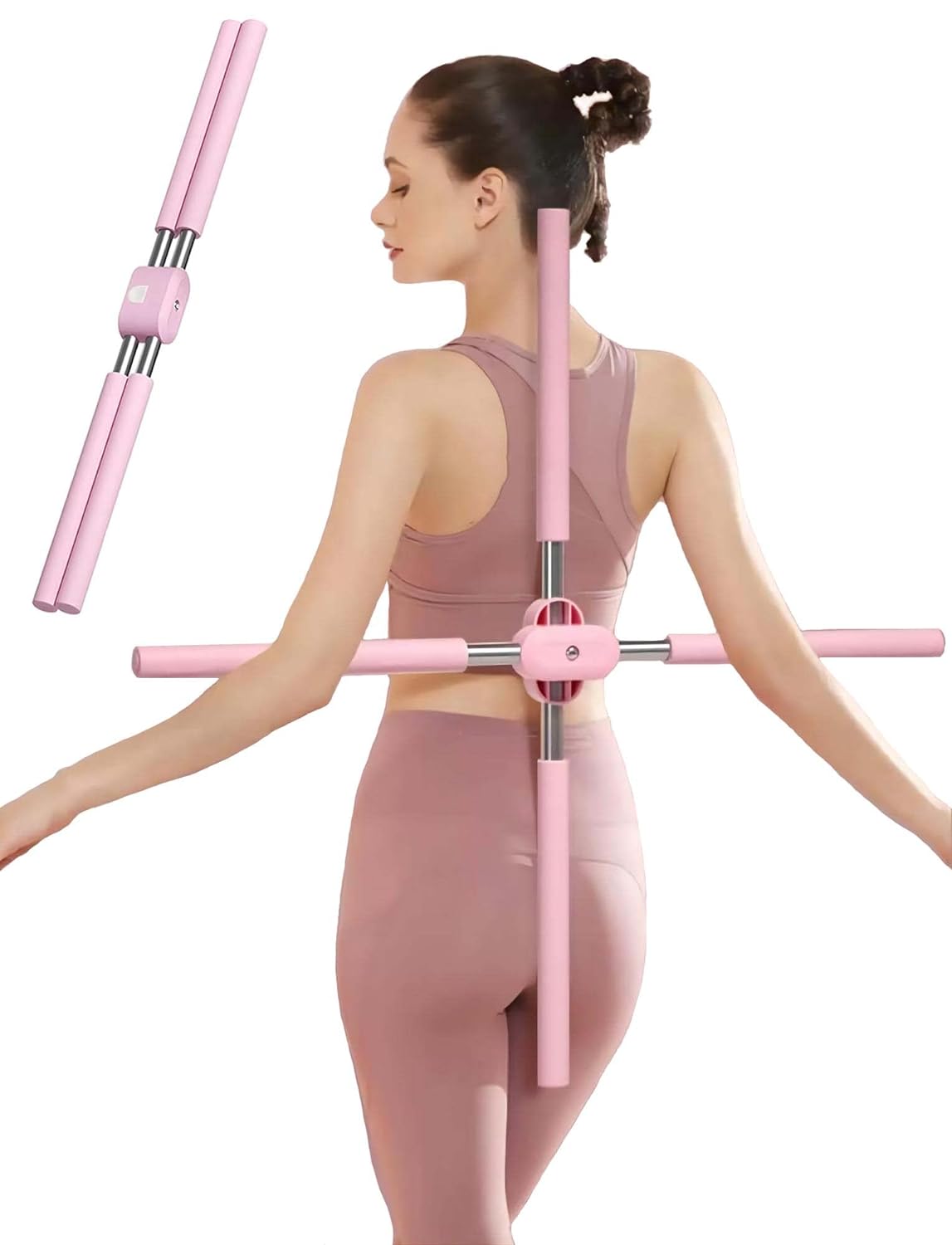 Back Support Yoga Alignment Rod - VogeLuxe