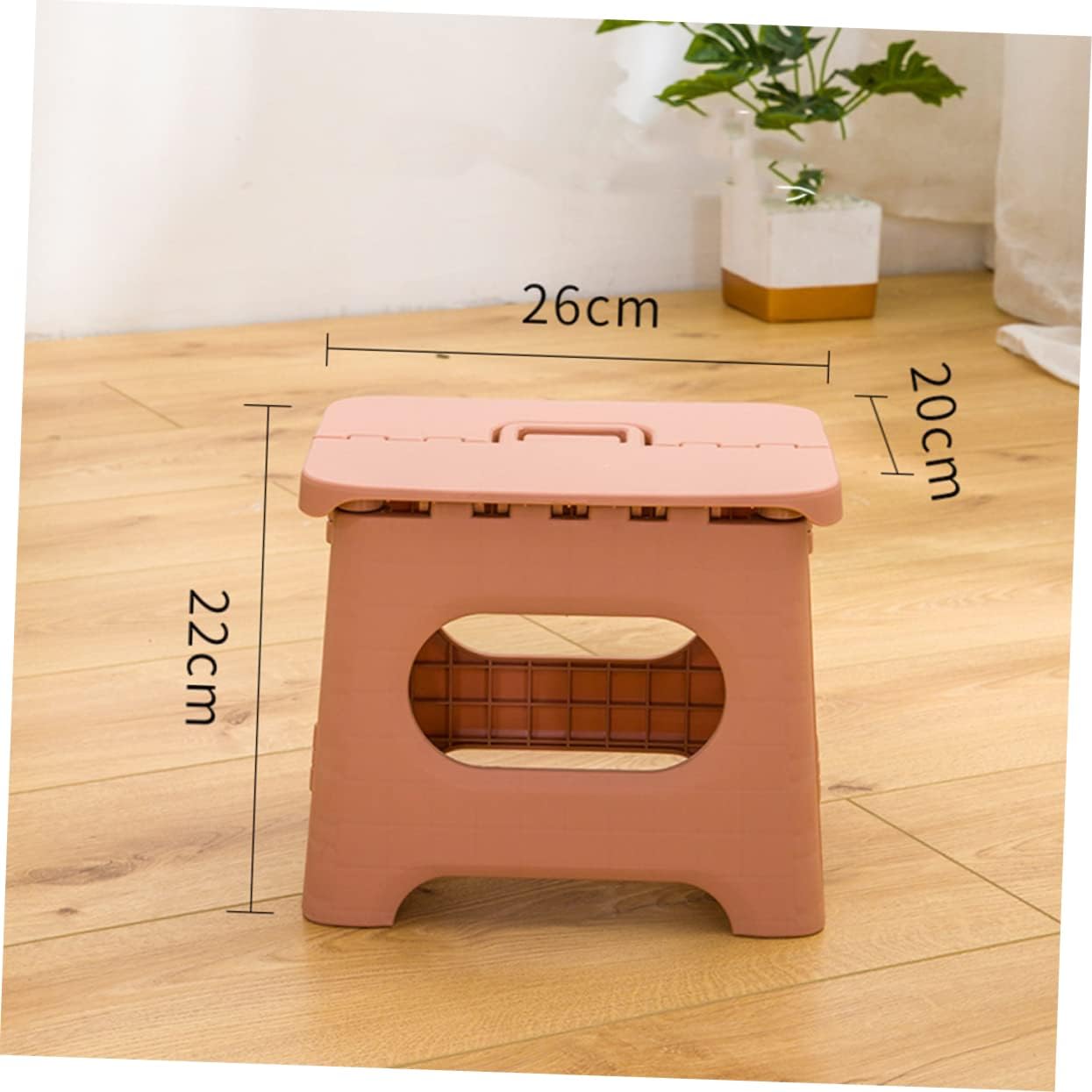 Compact Folding Step Stool with Handle